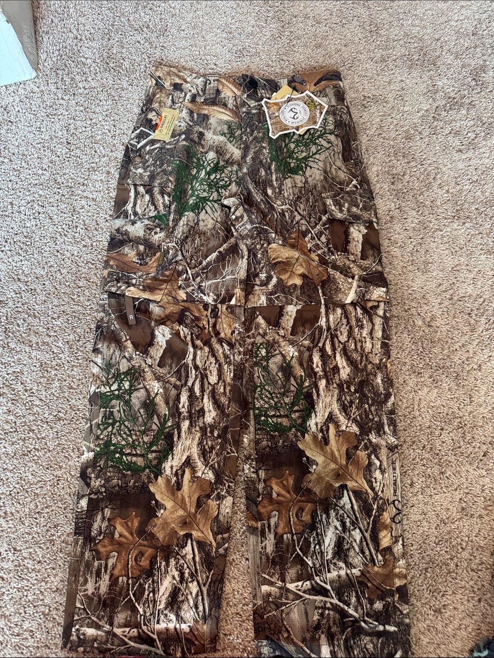 Magellan Outdoors hunting Camo Pants in Brown Green Tan